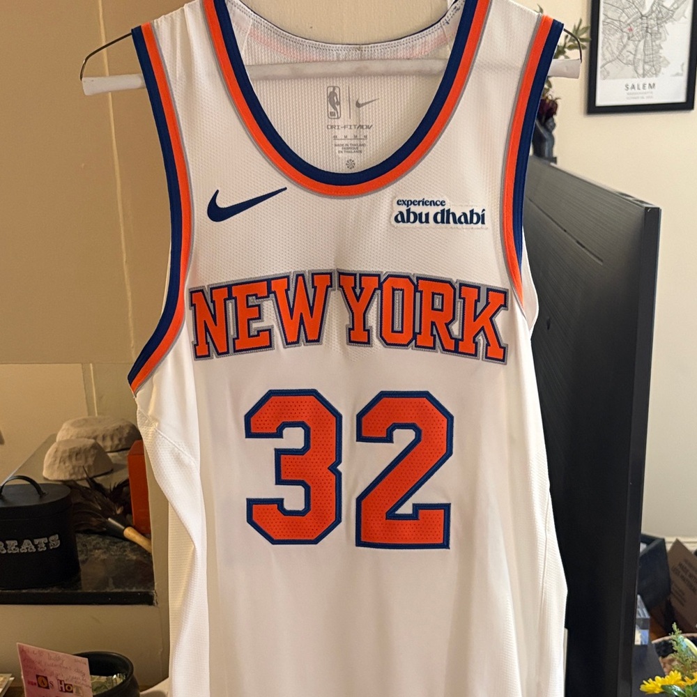 NBA All star Karl Anthony Towns Knicks jersey
